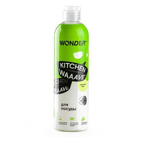 Гель для мытья посуды Wonderlab Kitchen Waaave яблочный цвет 1 л в Комус