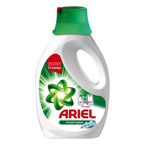 Гель для стирки Ariel горный родник 1.04 л в Комус