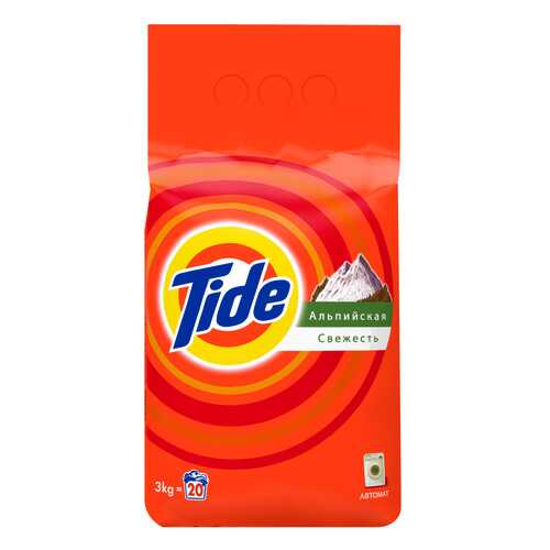 Порошок для стирки Tide альпийская свежесть 3 кг в Комус