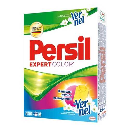 Порошок для стирки Vernel persil сolor свежесть 450 г в Комус