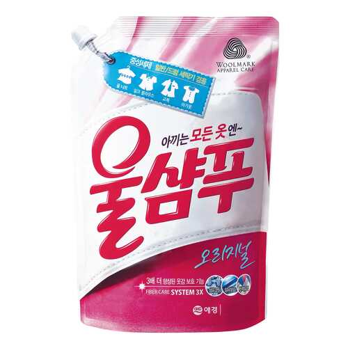 Средство для стирки KeraSys original wool shampoo жидкое 1.3 л в Комус