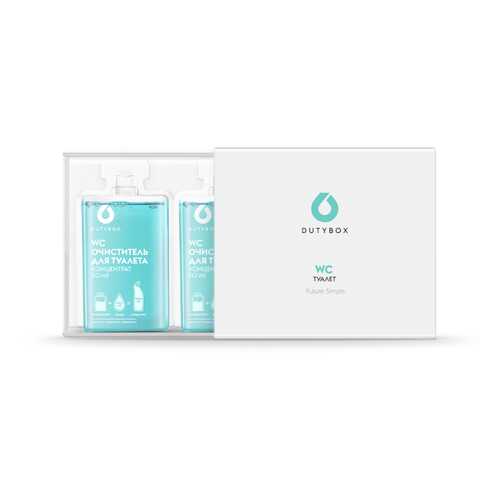 DutyBox 2 капсулы очистителя туалета и ванной средства серии WC в пенале(2*50мл) в Комус