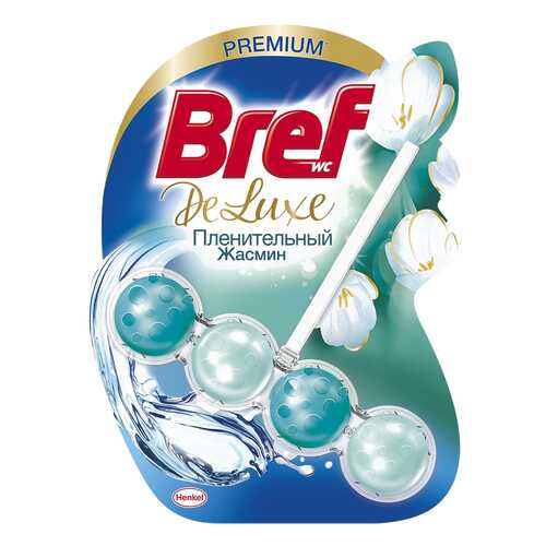 Туалетный блок Bref de luxe жасмин 50 г в Комус