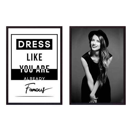 Набор постеров Коллаж Fashion №37 70х110 см в Комус