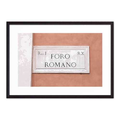 Постер в рамке Foro Romano 50х70 см в Комус