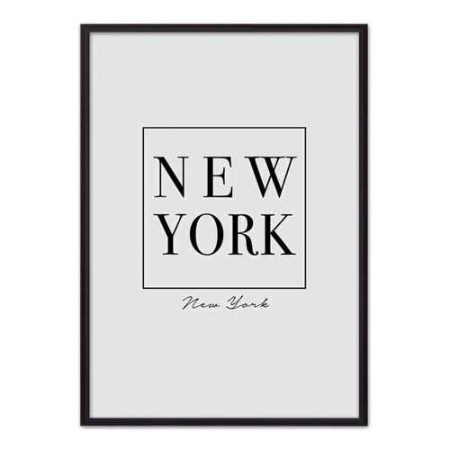 Постер в рамке New-York 30х40 см в Комус