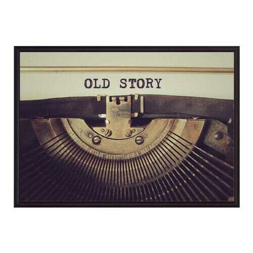 Постер в рамке Old story 21х30 см в Комус
