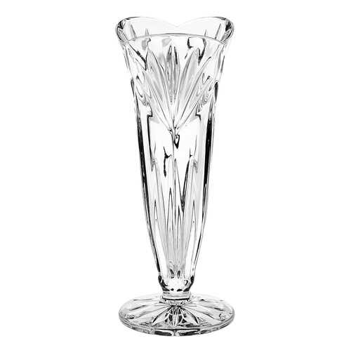 Ваза на ножке Crystal Bohemia 17 см хрусталь в Комус