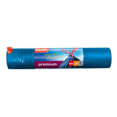 Мешки для мусора Paclan Premium 120л 10шт в Комус