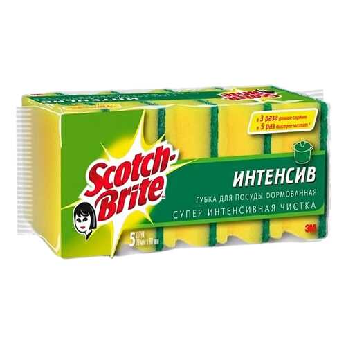 Губка Scotch-Brite HD-N-7090-5 в Комус