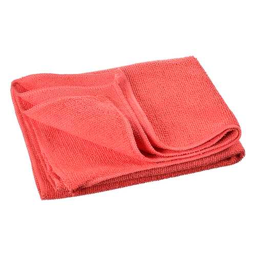 Тряпка из микрофибры красная 40х60 см 280 г/м2 в Комус