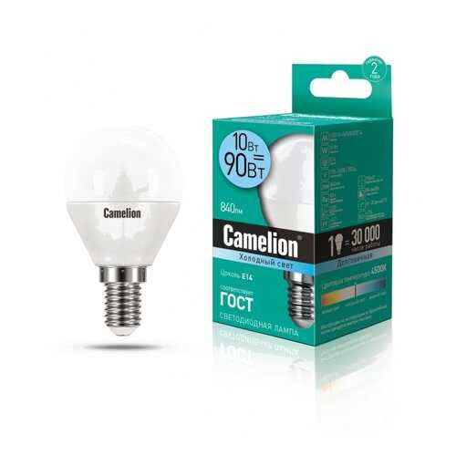 Лампа Camelion ELMG45-10W-84K-E14 в Комус