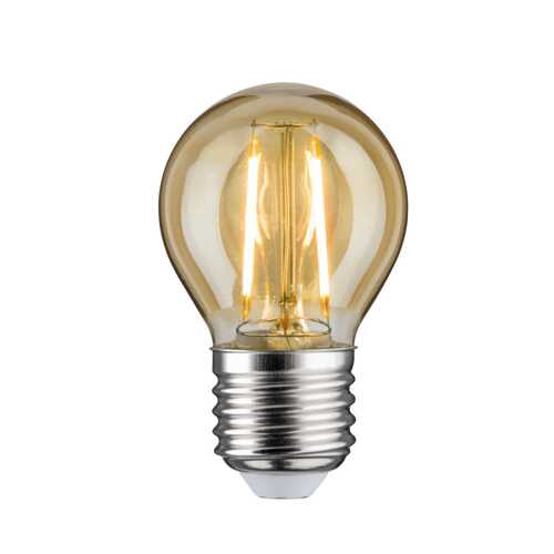 Лампа капля LED Tropfen 430lm E27 4,7W gold dim 28713 в Комус