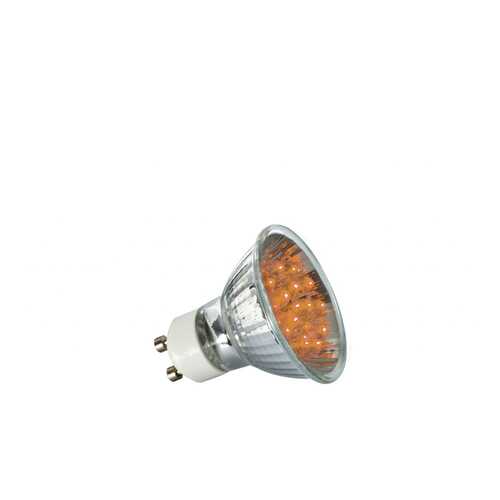 Лампа рефлекторная LED 1W GU10 оранжевая 28024 в Комус