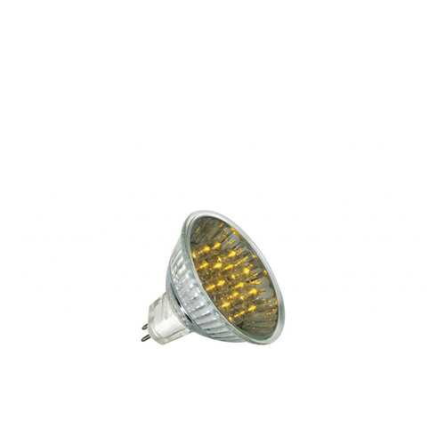 Лампа рефлекторная светодиодная LED, 1W GU5,3 желтая 28003 в Комус