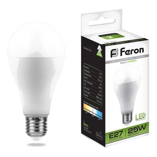 Лампа светодиодная Feron LB-100 25W E27 4000K в Комус