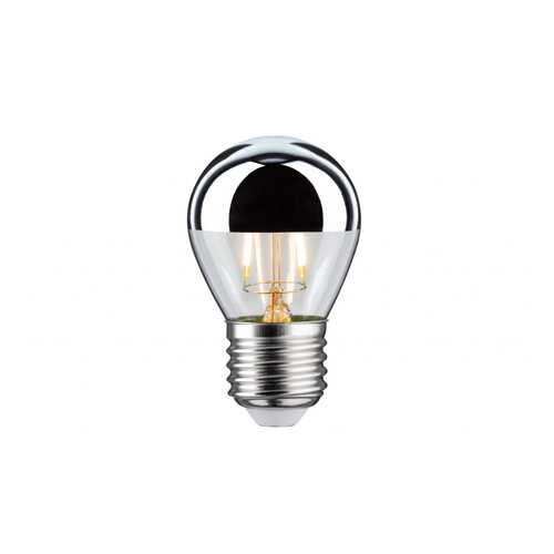 Лампа светодиодная LED Tropfen Paulmann 4,5W Kopfsp Sil 2700K dim 28483 в Комус