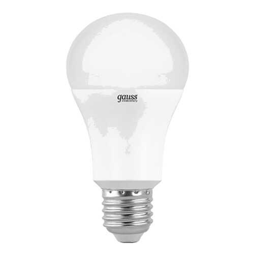 Лампочка Gauss Elementary LED A 60 15 W E 27 2700 K 23215 в Комус