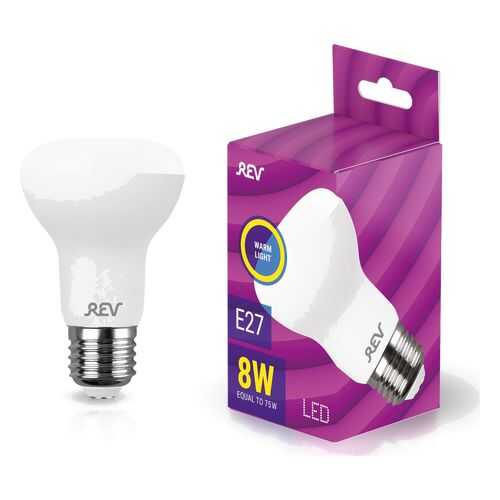 Лампочка светодиодная LED, рефлектор Е27 8W 2700K теплый свет в Комус