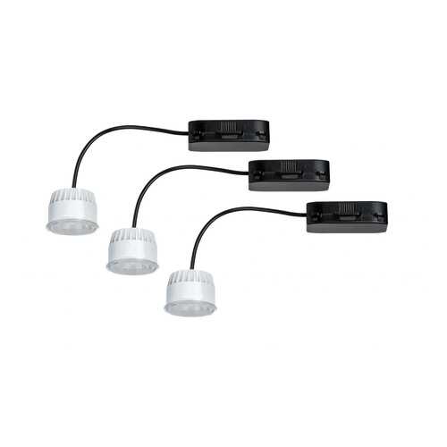 Комплект ламп EBL Coin LED 3x6,5W 51mm klar/Kst 93818 в Комус