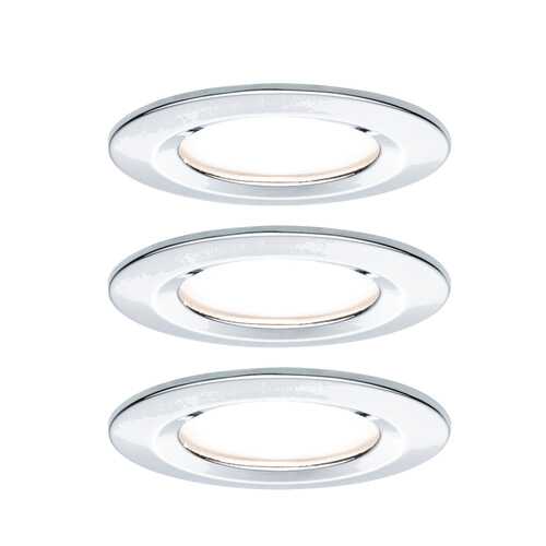Светильник встраиваемый, комплект Nova Coin 3stepdim LED 3x6,5W 93499 в Комус