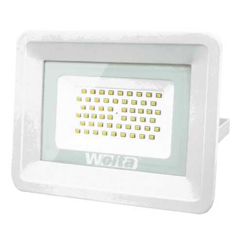 Прожектор светодиодный Wolta 50W (4200lm) SMD 5500K, IP65, 215x35x206мм, WFL-50W/06W в Комус