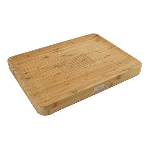 Разделочная доска Joseph Joseph Cut & Carve Bamboo 6014 Бежевый в Комус