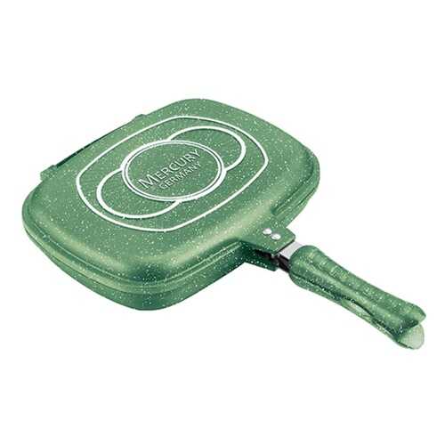 Сковорода Mercury MC-6294, 30 см двойная с антипригарным покрытием non-stick под мрамор в Комус