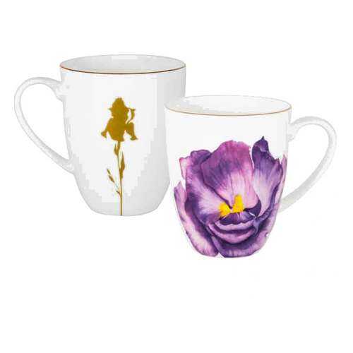 Кружка Julia Vysotskaya Flowers. Iris 400мл в Комус