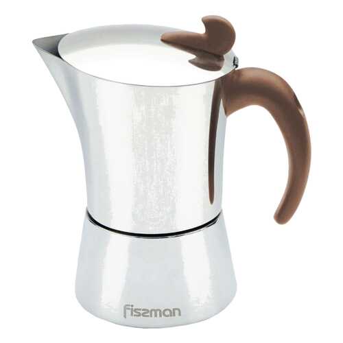 Кофеварка гейзерная Fissman 9416 Серебристый в Комус