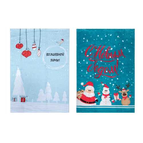 HOBBY HOME COLLECTION Кухонное полотенце Podarok Цвет: Мультиколор (40х60 см - 2 шт) в Комус