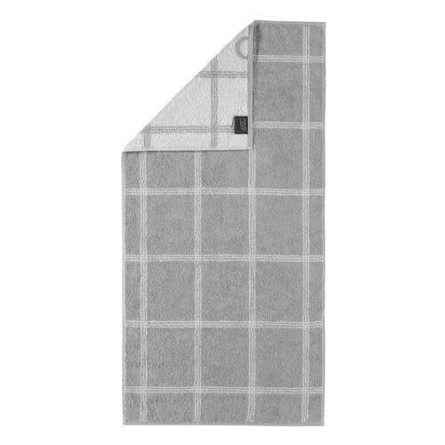 Полотенце 50x100см CAWO TWO-TONE, цвет платиновый в Комус