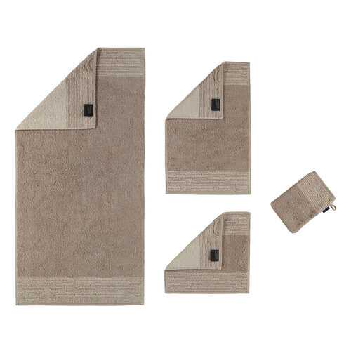 Полотенце CAWO TWO-TONE 50x100см, цвет песочный в Комус