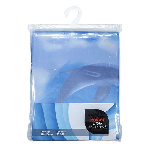 Штора Raiber RB-301 для ванной комнаты в Комус